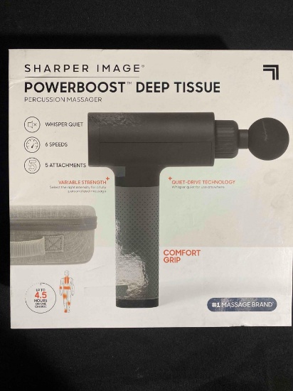 Sharper Image Powerboost Percussion Massager