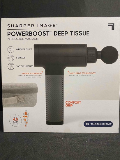 Sharper Image Powerboost Percussion Massager
