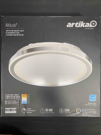 Artika Altitude LED Flush Mount Light