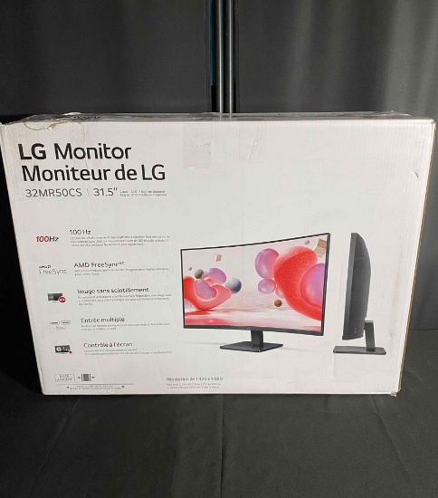 LG 31.5 Curved Monitor