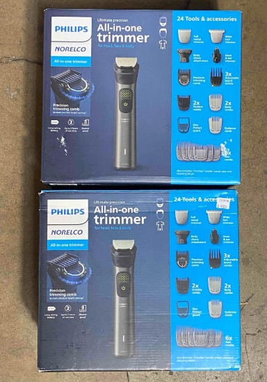 2 Pack of PHILIPS NORELCO All-in-One Trimmer