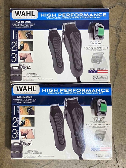 2 Pack of WAHL CLIPPER, TRIMMER & ACCESSORIES