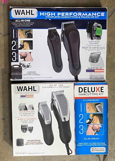 2 Pack of WAHL HAIRCUTTING KIT DIFFERENT