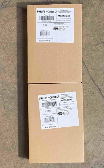 2 Pack of PHILIPS NORELCO MULTIGROOMER