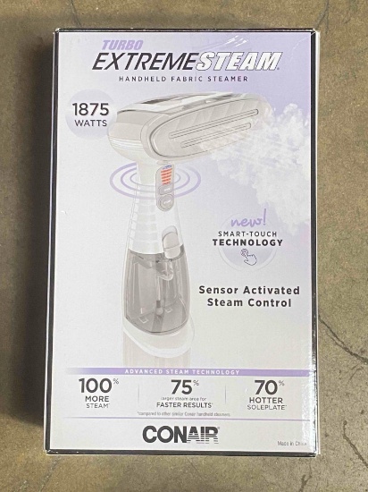 CONAIR TURBO EXTREMESTEAM. HANDHELD FABRIC STEAMER