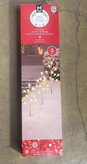Member' Mark Globe Pathway LED Lights
