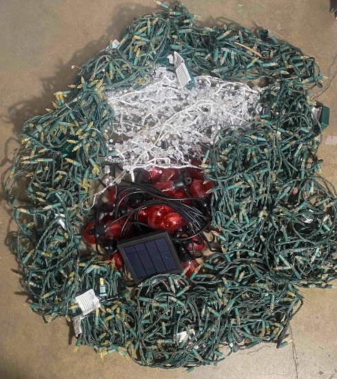 Lot of Different Christmas Lights