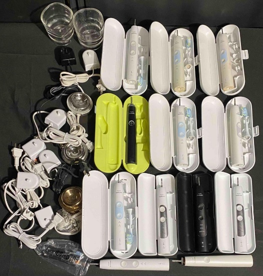 Lot of Toothbrushes
