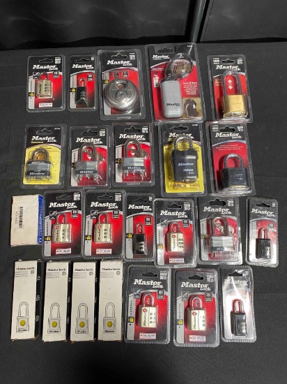 Lot of Master Lock