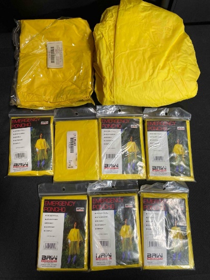 Lot of Emergency Poncho