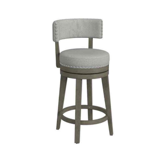 Counter Height Stool in Gray (Set of 2)