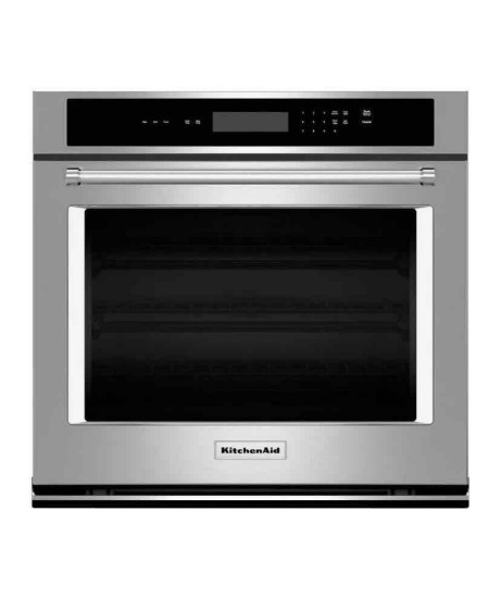 KitchenAid 30 Single Electric Wall Oven - Stainless Steel