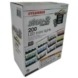 Lot of Sylvania Stay-lit Platinum Indoor/Outdoor LED Mini Lights
