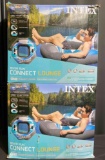 2 Pack of INTEX RIVER RUN CONNECT LOUNGE