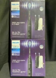 Phillips Sonicare Electric Toothbrush 2 Pack
