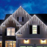 3 Sets of Member's Mark 5-Function LED Crystal Icicle Lights