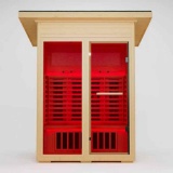 Infrared Sauna, Full-spectrum Infrared Outdoor Saunas For Home - Dry Heat Sauna, Wooden Sauna Room