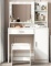 Vanity Desk with Mirror & Light, Large Drawer