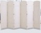 6 Panel Room Divider 6Ft Freestanding Double Hinged Folding