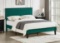 VECELO Full Size Platform Bed Frame with Adjustable Height Upholstered Headboard