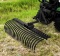 Steel 21 Teeth Harrow for Agriculture, Hitch Mounted Tractor Rake