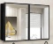 FOMAYKO 30 x 32 Black Bathroom Medicine Cabinets with Mirror