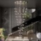 High Ceiling Chandelier Modern Crystal Chandelier Lighting Raindrop Large Chandelier