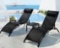 Lounge Patio Set Black