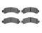 Dynamic Friction 1310-0974-10 3000-Series Ceramic Brake Pads, 2002-2014 GM, Position: Rear