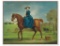 Art Remedy George Stubbs The countess of Coningsby Canvas Countryside Wall art 54x36in