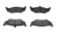 Dodge Chrysler Plymouth Eagle Rear Semi-Metallic Brake Pads TRQ BFA73779