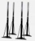 11024-BK Replacement Standard Swivel Glide Table Legs for Activity Tables