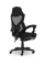 Gamer Gear Gaming Office Chair with Extendable Leg Rest, Black Fabric Upholstery