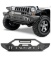 Nilight Front Bumper Compatible for 2007-2018 Wrangler