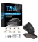 TRQ Front Brake Pads Semi-Metallic Compatible with 1998-2002 Subaru Forester