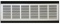 HVAC Premium 36in x 12in [Duct Opening] Flat Stamped Steel Return Air Grille