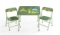 Little Nest 3 Piece Dinosaur Table And Chair Set