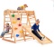 Indoor Jungle Gym for Kids, 7-in-1 Toddler Indoor Playground with Slide, Swing and Climbing Rock