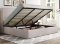 King Size Lift Up Storage Bed, Modern Wingback Headboard, Hydraulic Support