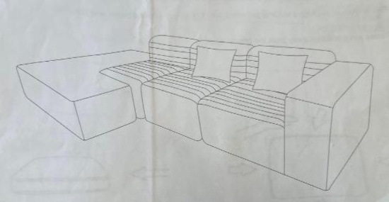 Incomplete Box set. Couch Cover