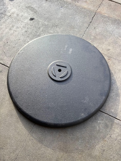 24in Round Restaurant Table Base Cast Iron