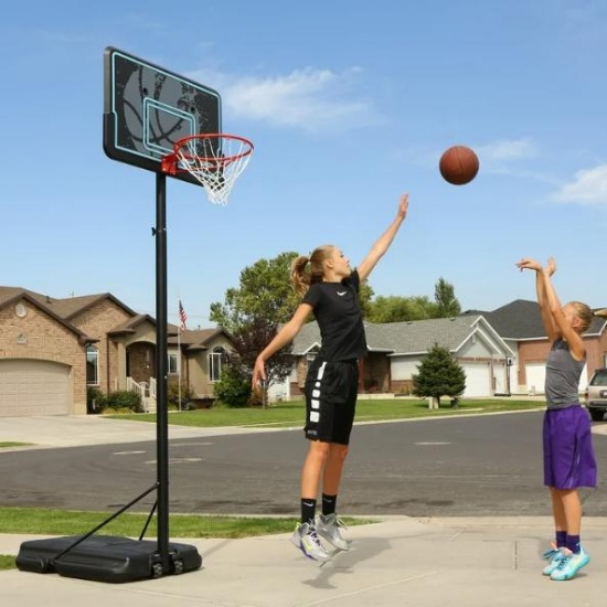 Lifetime New Adjustable Portable Basketball Hoop (44-inch Impact - 90759