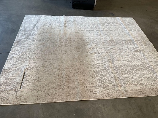 Nourison reclaimed area, rug cream