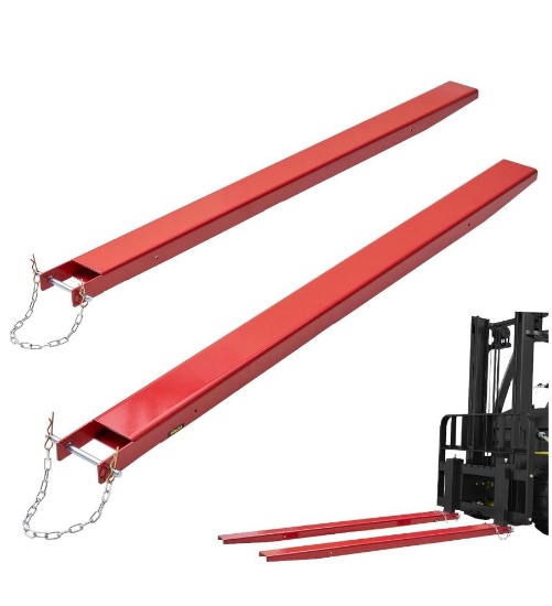 VEVOR Forklift Extensions, 72 Inch Fork Extensions 4.5 Inch