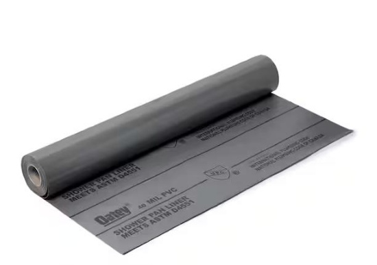 Oatey 4 ft. x 50 ft. Gray PVC Shower Pan Liner Roll