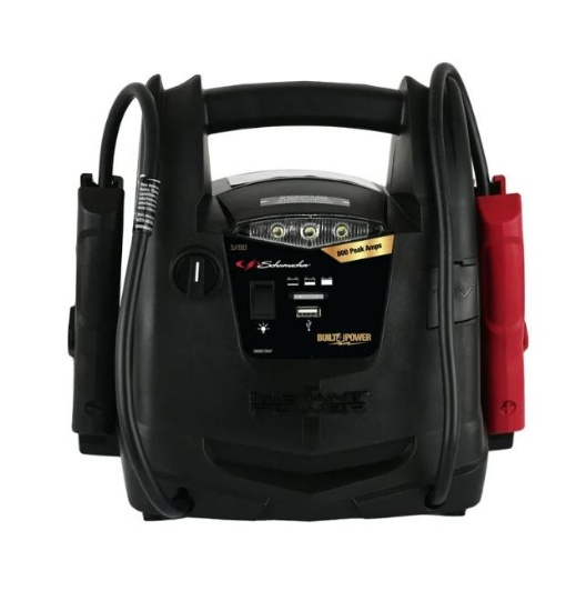 Schumacher SJ1583 Portable Power Station, 800A Jump Starter  150-PSI Air Compressor
