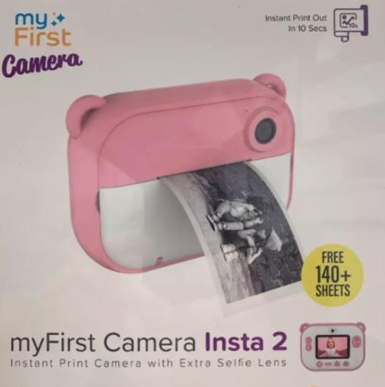 myFirst Camera Insta 2 Bundle, 12MP Instant Print Camera