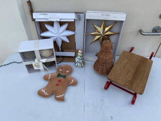 Misc. Christmas items and Decorations