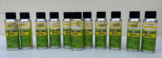 Qty 11 Tick ban refill