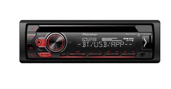 Pioneer DEH-S31BT Single Din Bluetooth Car Stereo CD Receiver